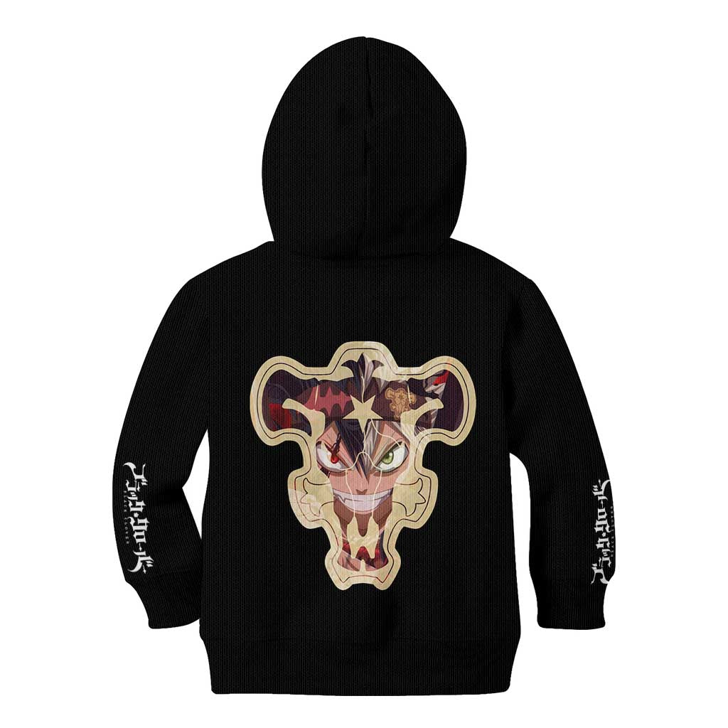 Asta - Black Clover Kid Hoodie Anime Style