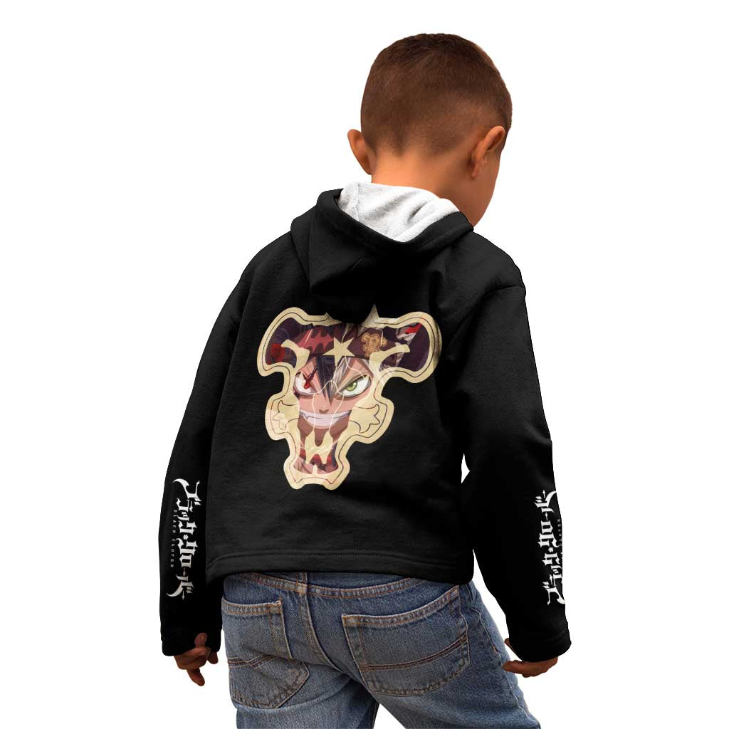 Asta - Black Clover Kid Hoodie Anime Style