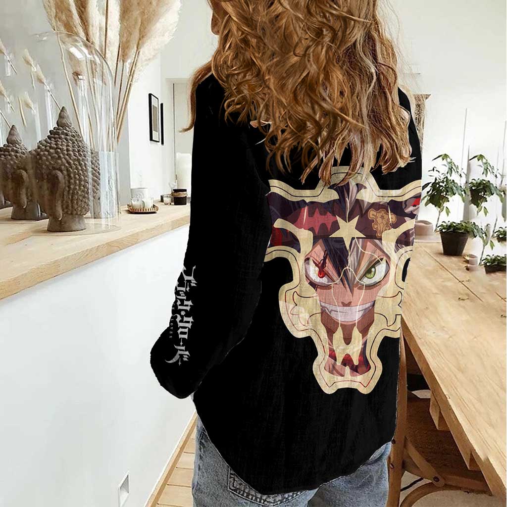 Asta - Black Clover Women Casual Shirt Anime Style