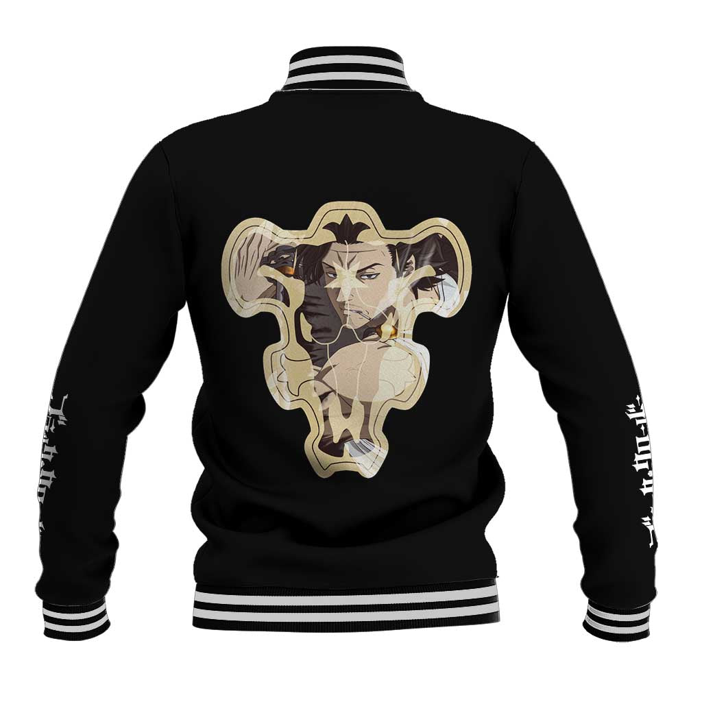 Yami Sukehiro - Black Clover Baseball Jacket Anime Style