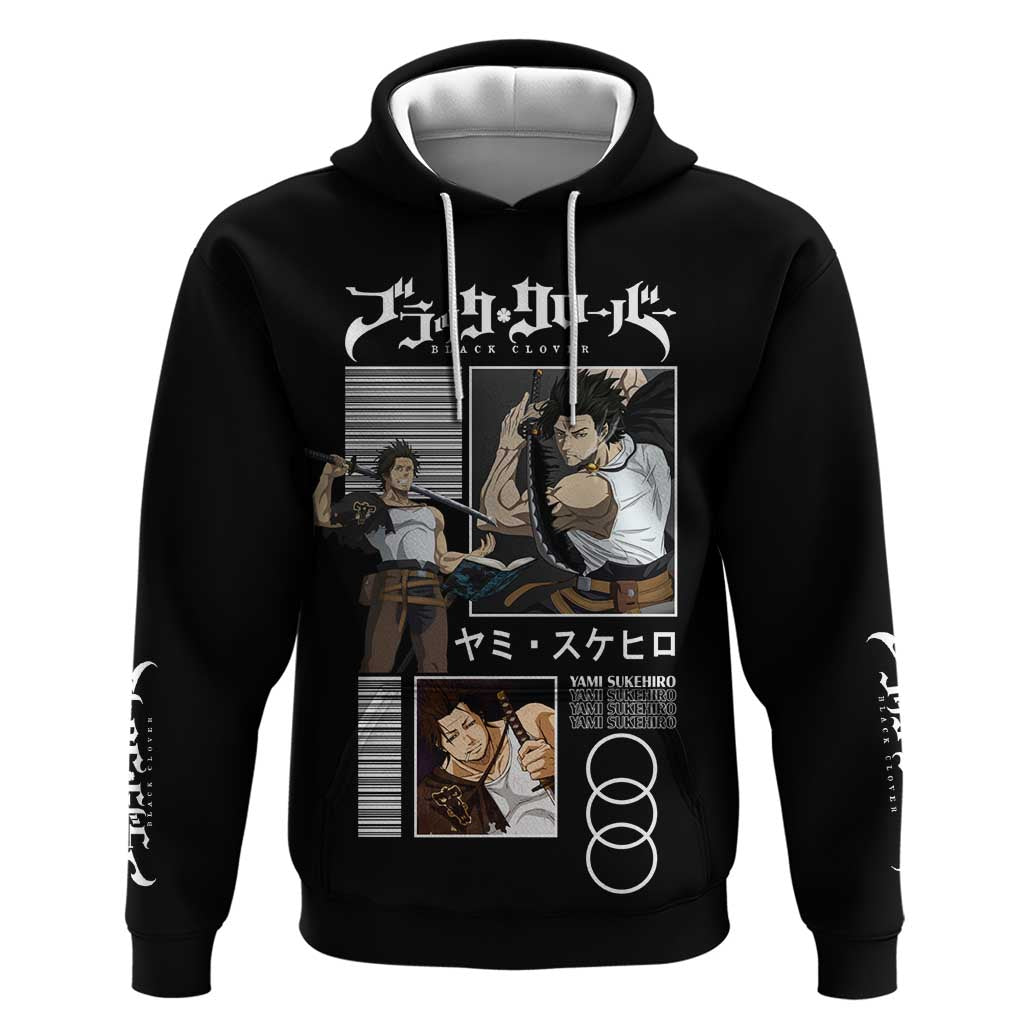 Yami Sukehiro - Black Clover Hoodie Anime Style