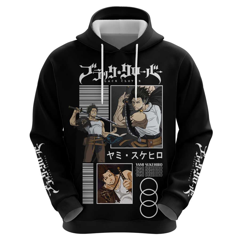 Yami Sukehiro - Black Clover Hoodie Anime Style