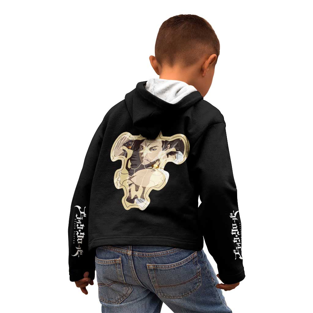 Yami Sukehiro - Black Clover Kid Hoodie Anime Style