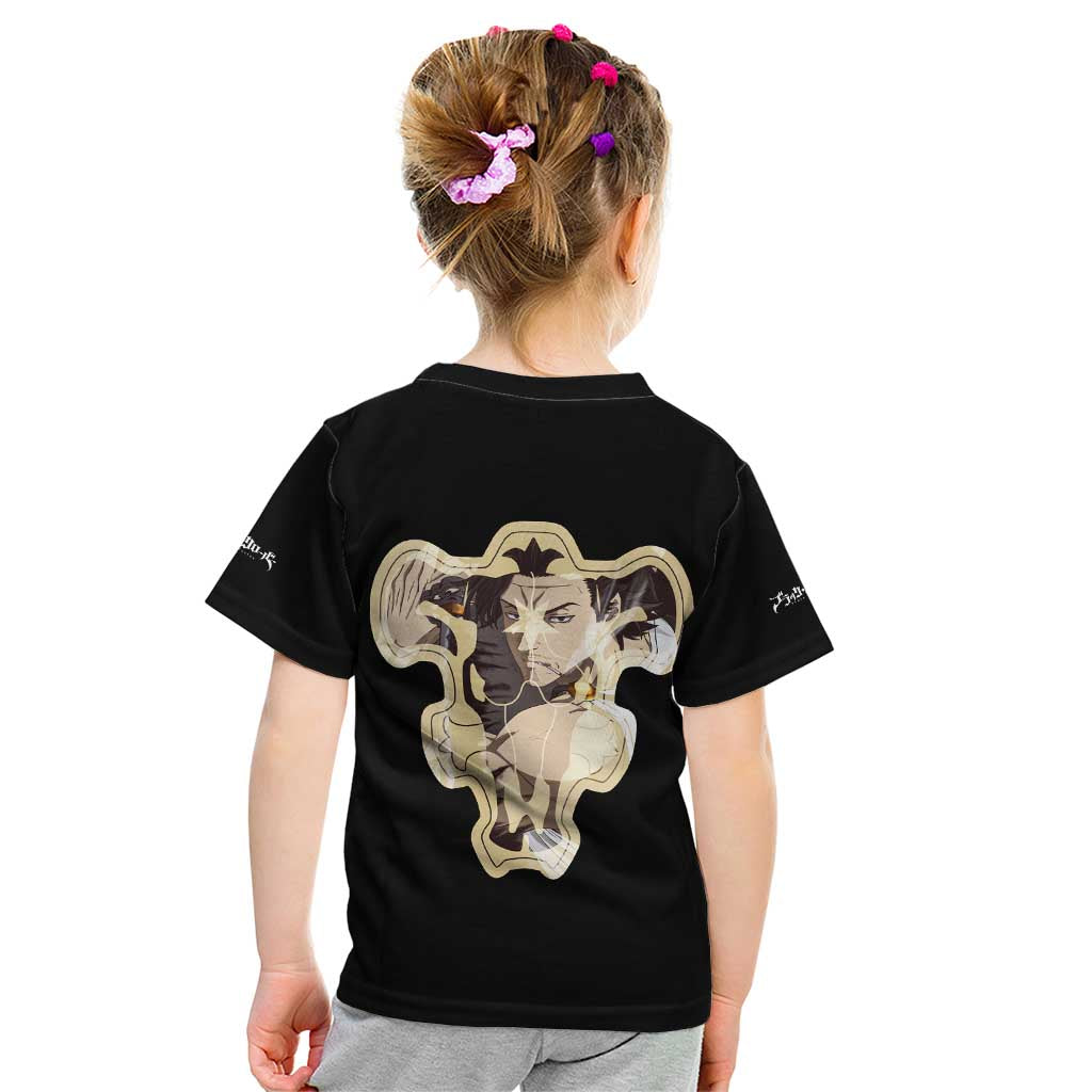 Yami Sukehiro - Black Clover Kid T Shirt Anime Style