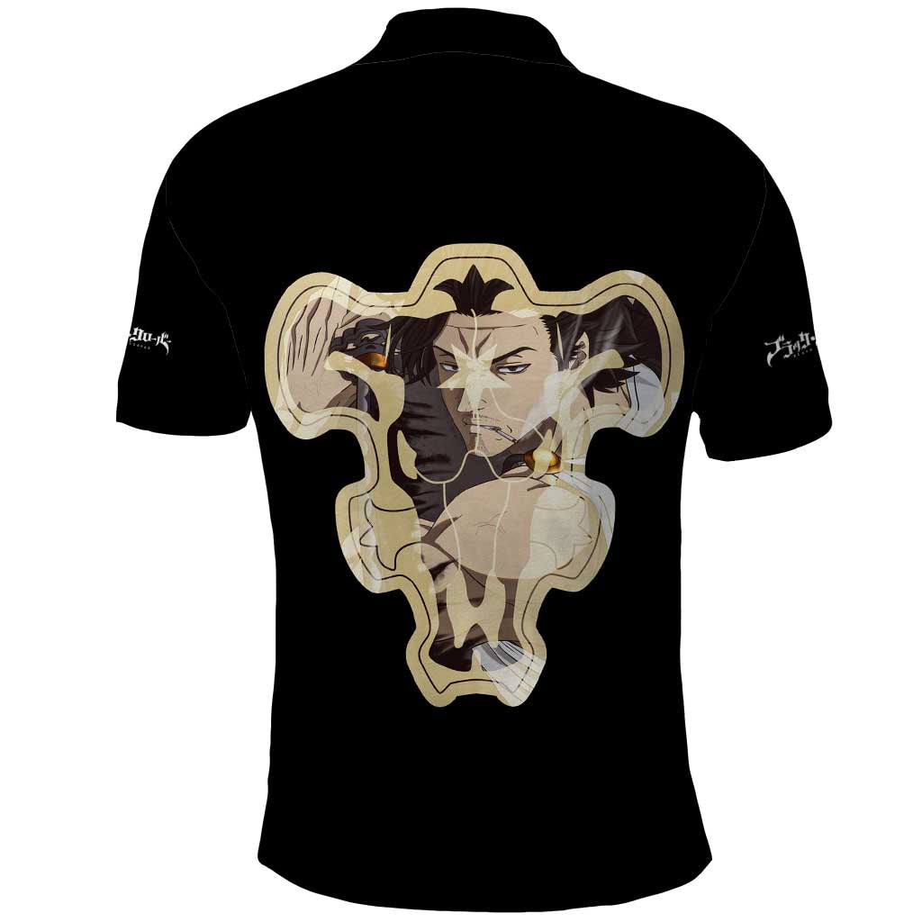 Yami Sukehiro - Black Clover Polo Shirt Anime Style