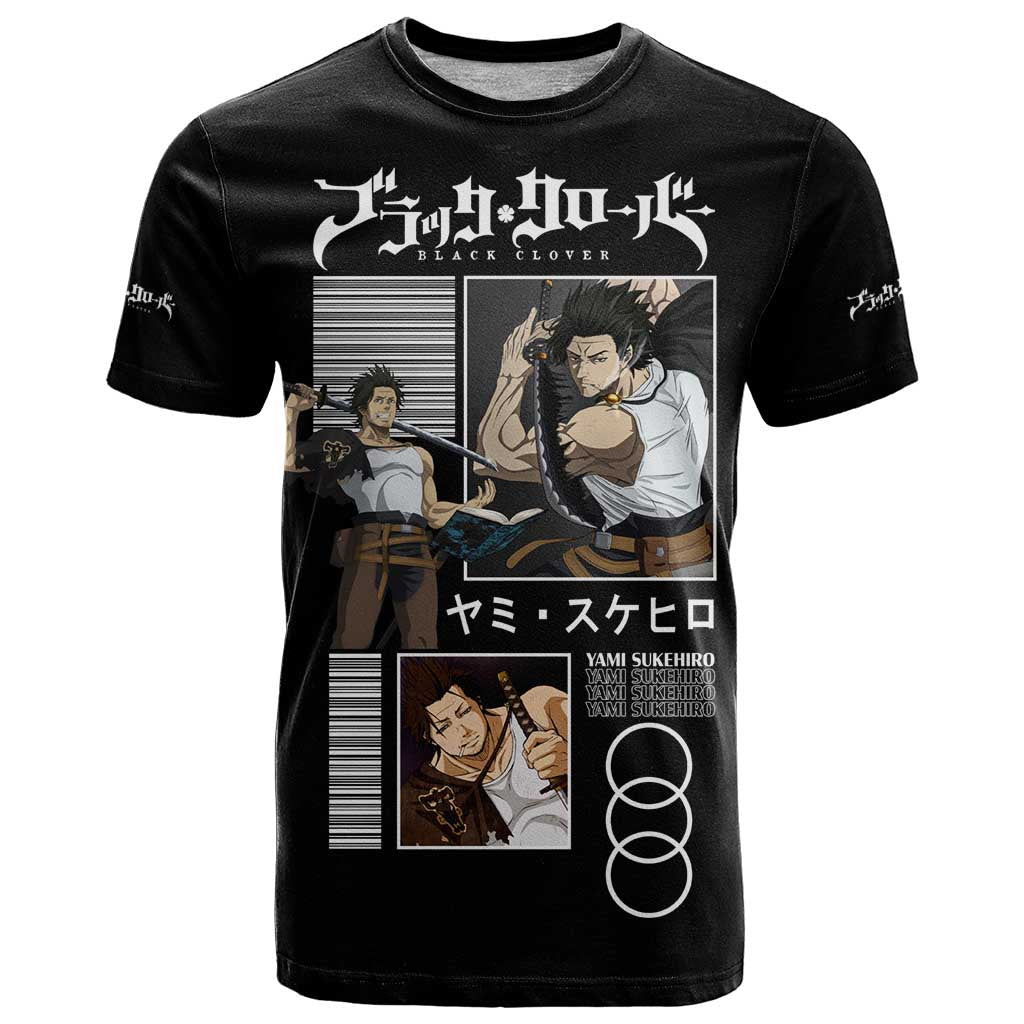 Yami Sukehiro - Black Clover T Shirt Anime Style
