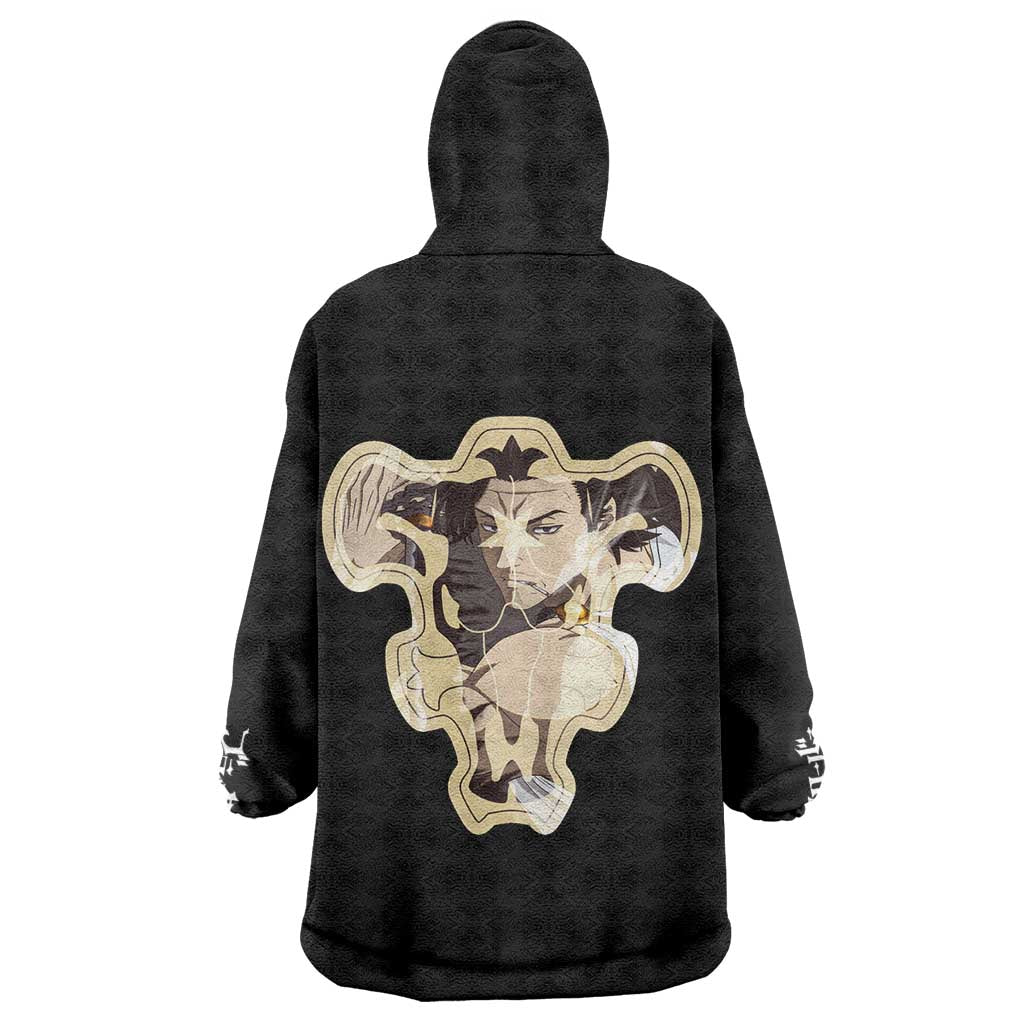 Yami Sukehiro - Black Clover Wearable Blanket Hoodie Anime Style