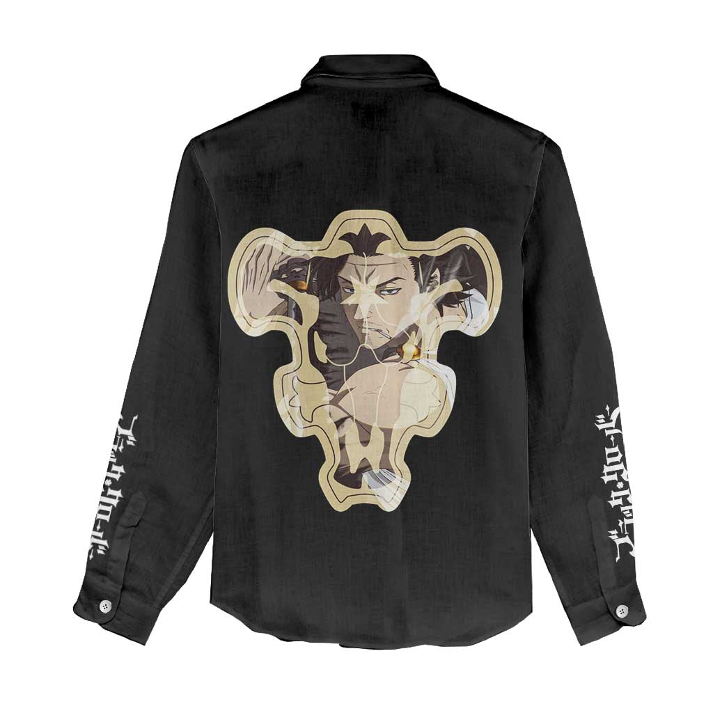 Yami Sukehiro - Black Clover Women Casual Shirt Anime Style