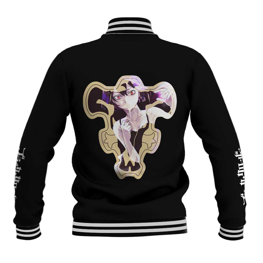 Secre Swallowtail - Black Clover Baseball Jacket Anime Style