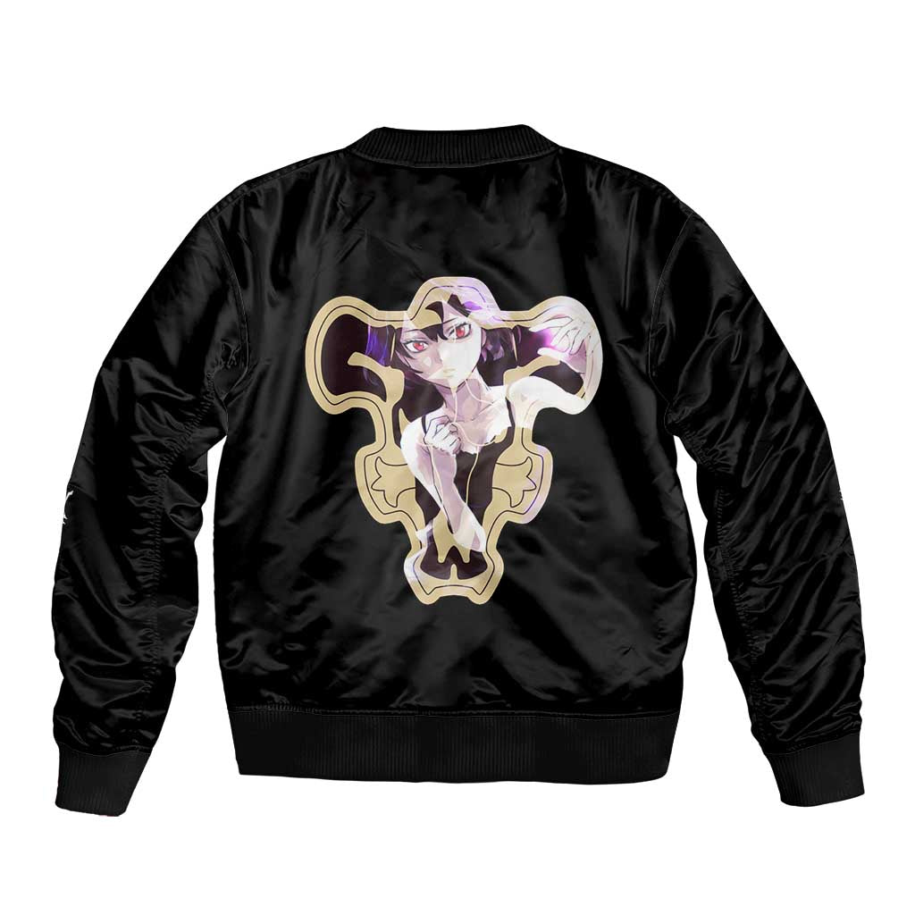 Secre Swallowtail - Black Clover Bomber Jacket Anime Style
