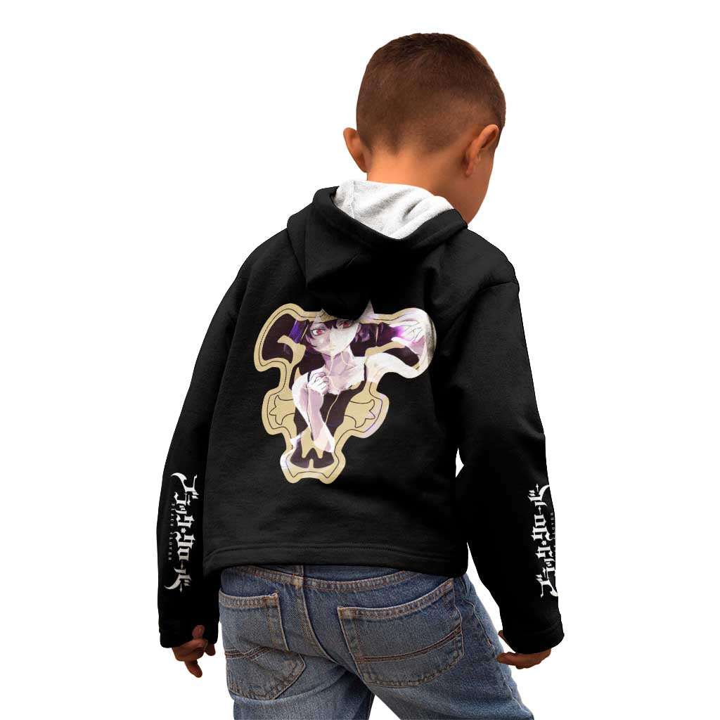 Secre Swallowtail - Black Clover Kid Hoodie Anime Style