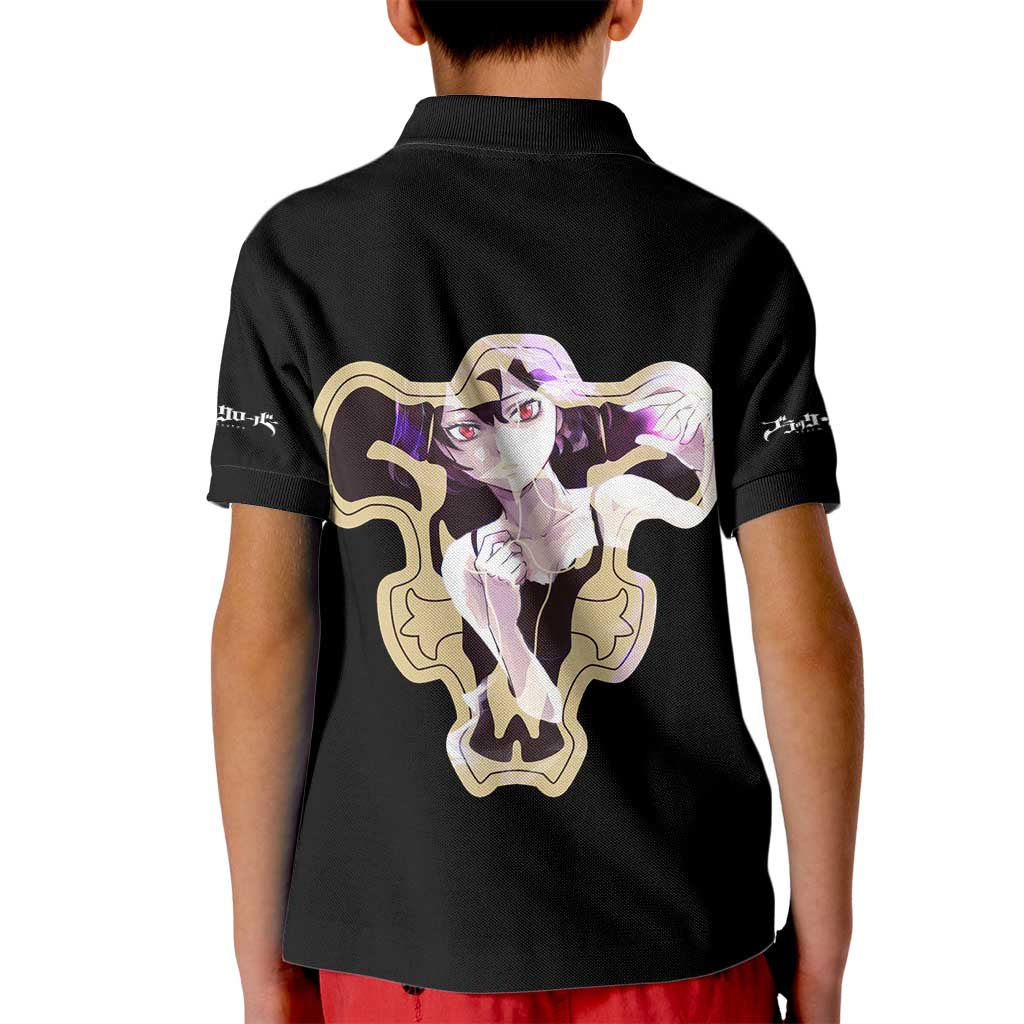 Secre Swallowtail - Black Clover Kid Polo Shirt Anime Style