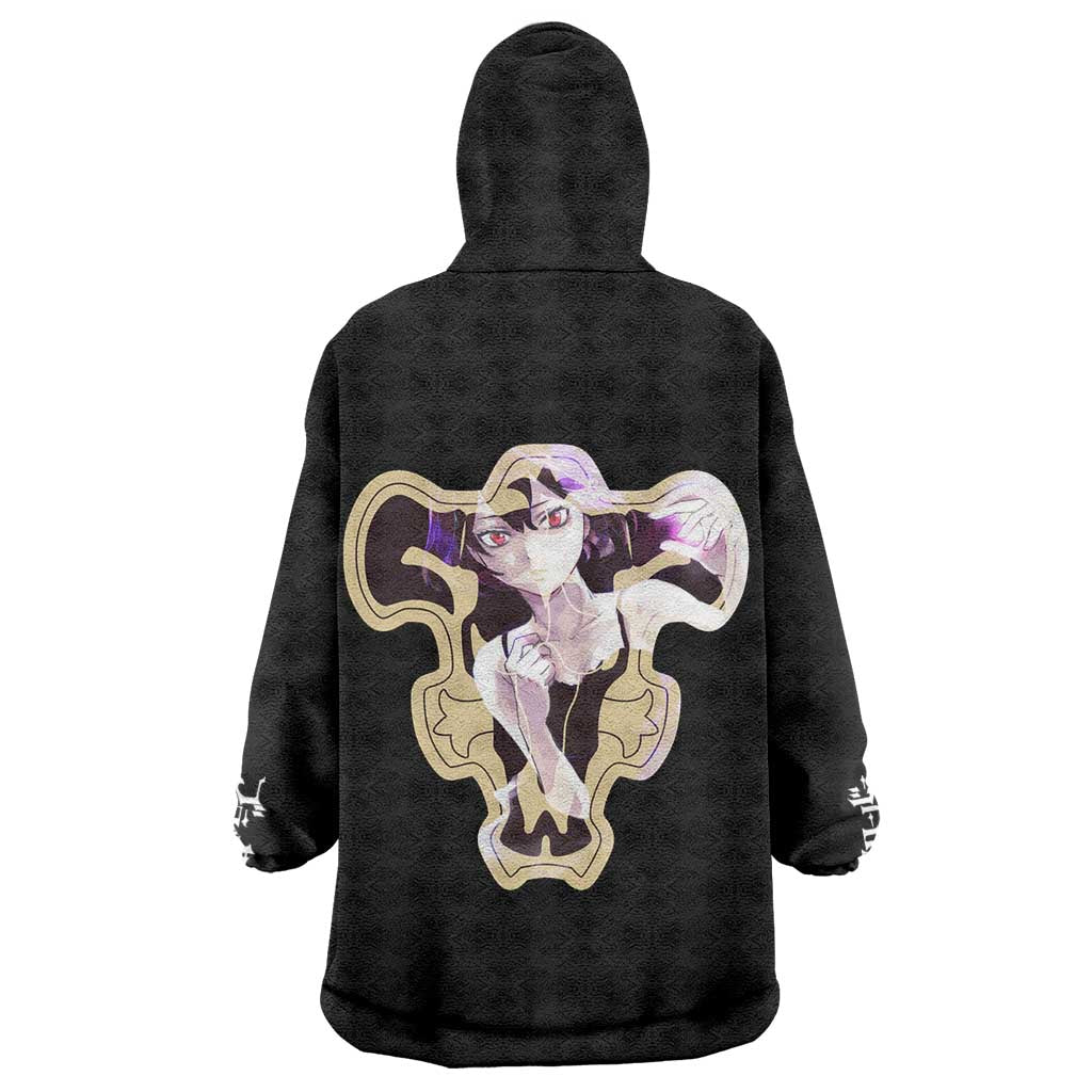 Secre Swallowtail - Black Clover Wearable Blanket Hoodie Anime Style