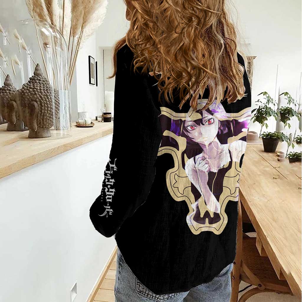 Secre Swallowtail - Black Clover Women Casual Shirt Anime Style