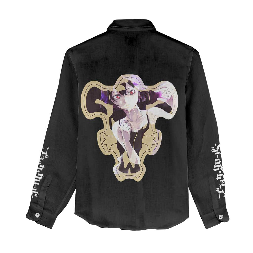 Secre Swallowtail - Black Clover Women Casual Shirt Anime Style