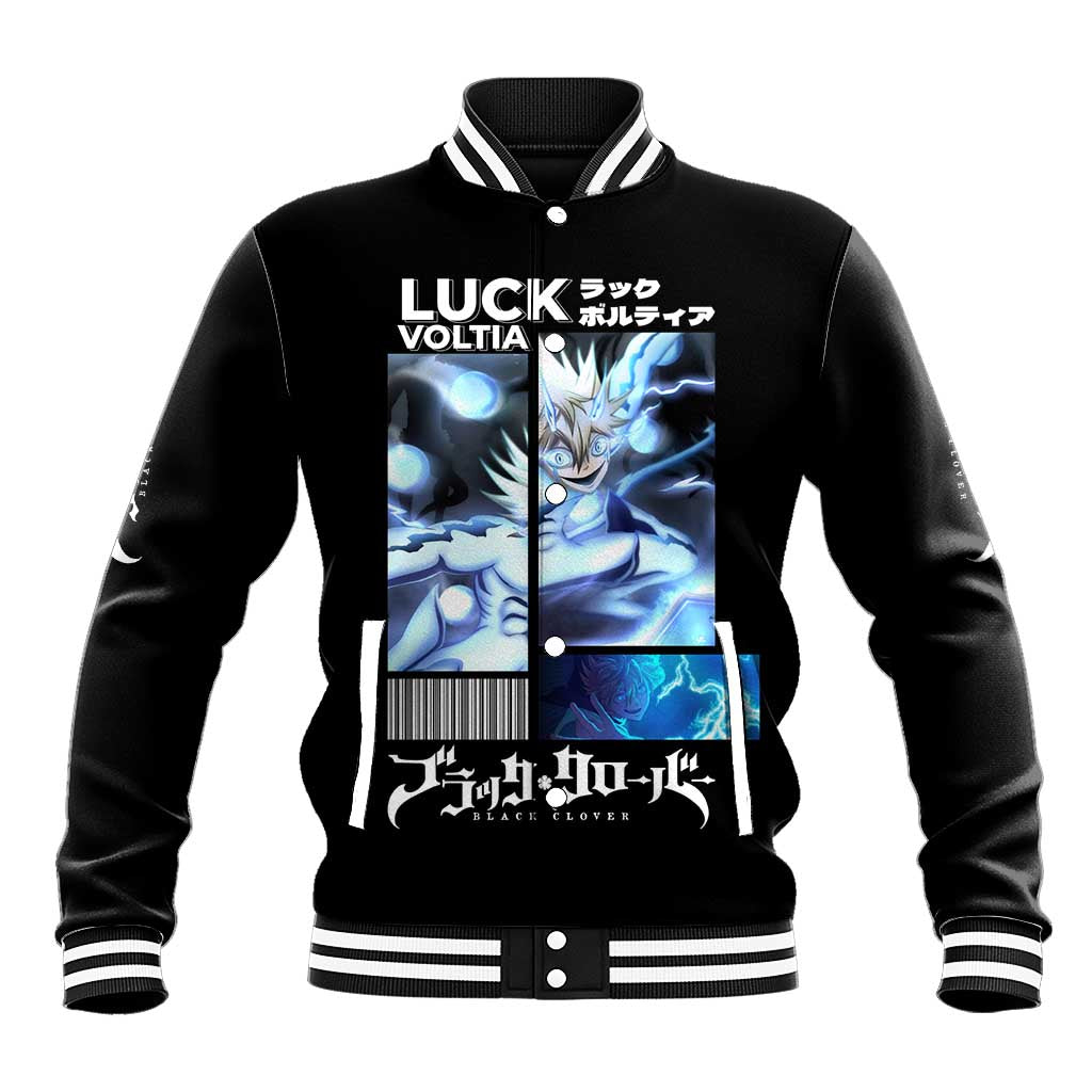 Luck Voltia - Black Clover Baseball Jacket Anime Style