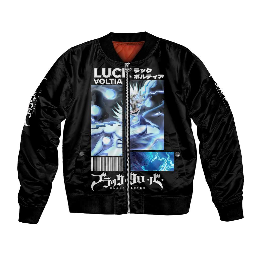Luck Voltia - Black Clover Bomber Jacket Anime Style