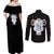 Luck Voltia - Black Clover Couples Matching Off Shoulder Maxi Dress and Long Sleeve Button Shirt Anime Style