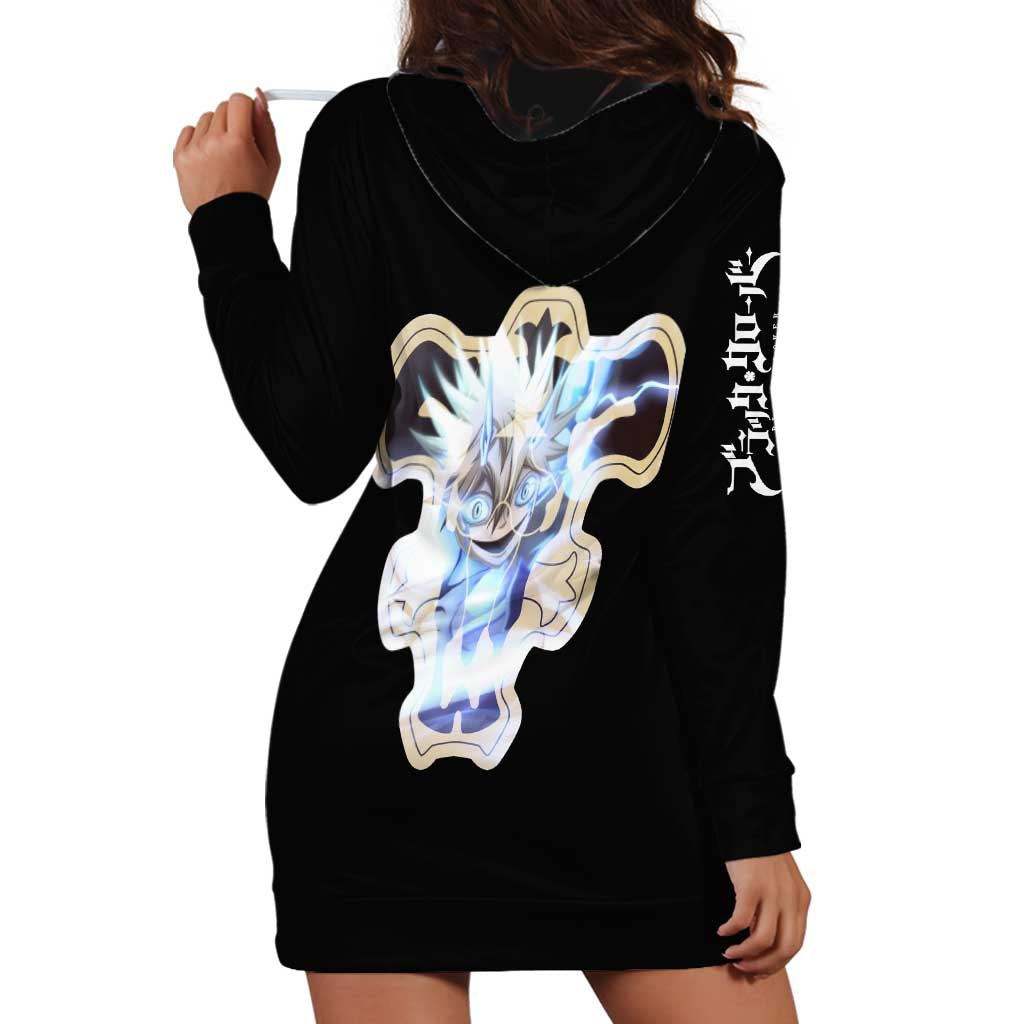 Luck Voltia - Black Clover Hoodie Dress Anime Style