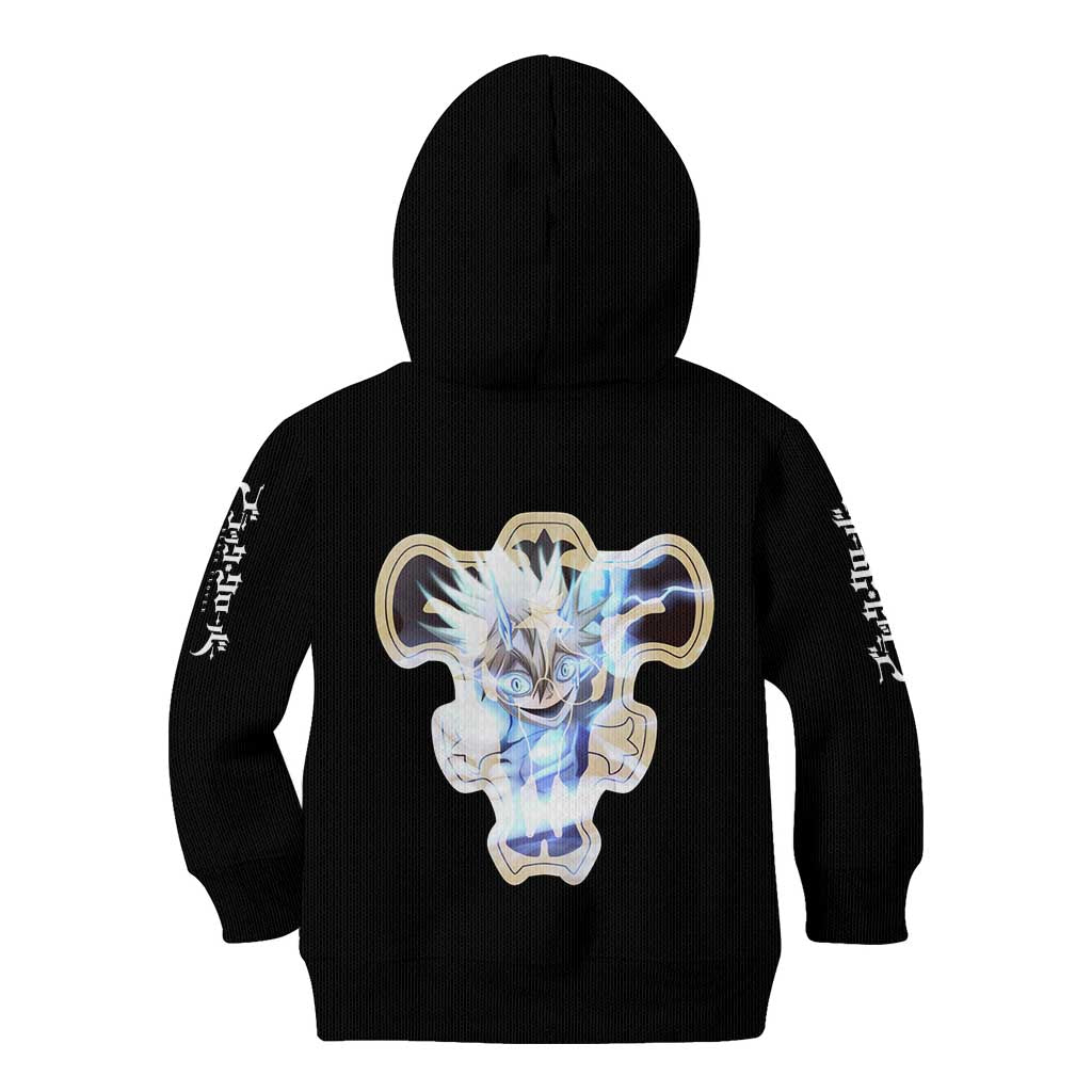 Luck Voltia - Black Clover Kid Hoodie Anime Style