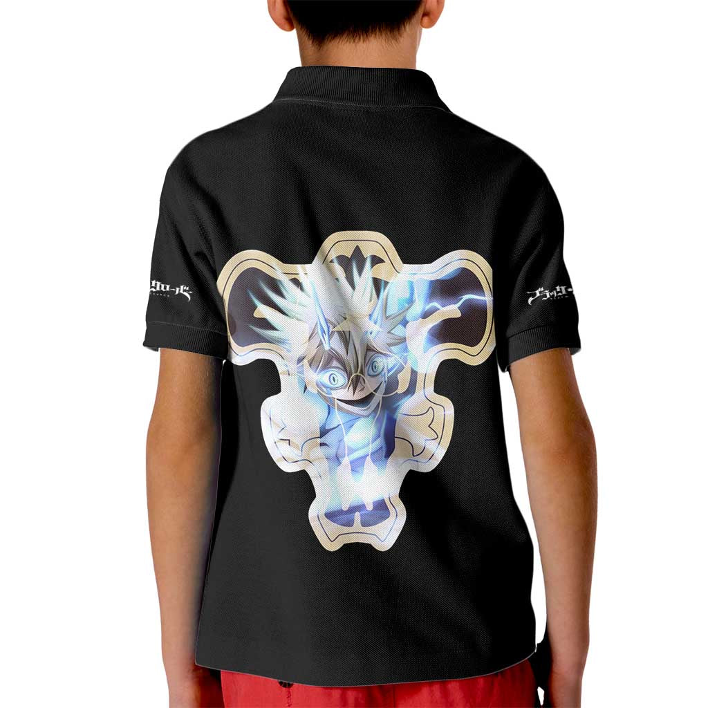 Luck Voltia - Black Clover Kid Polo Shirt Anime Style