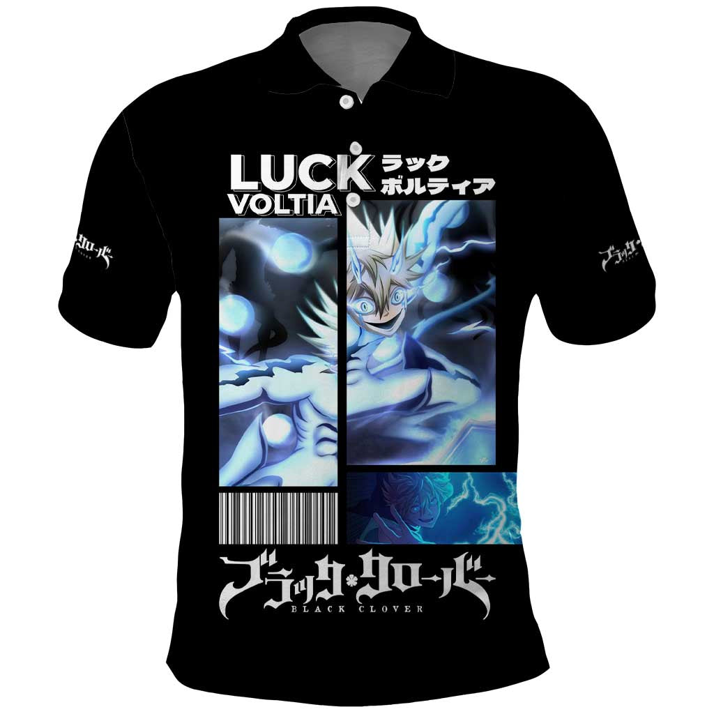 Luck Voltia - Black Clover Polo Shirt Anime Style