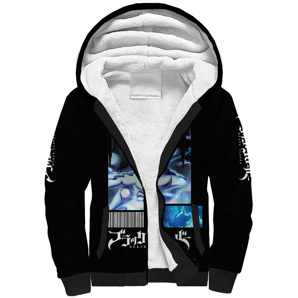 Luck Voltia - Black Clover Sherpa Hoodie Anime Style