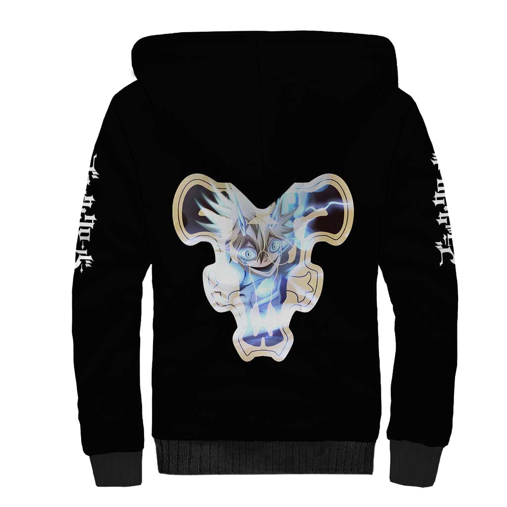Luck Voltia - Black Clover Sherpa Hoodie Anime Style