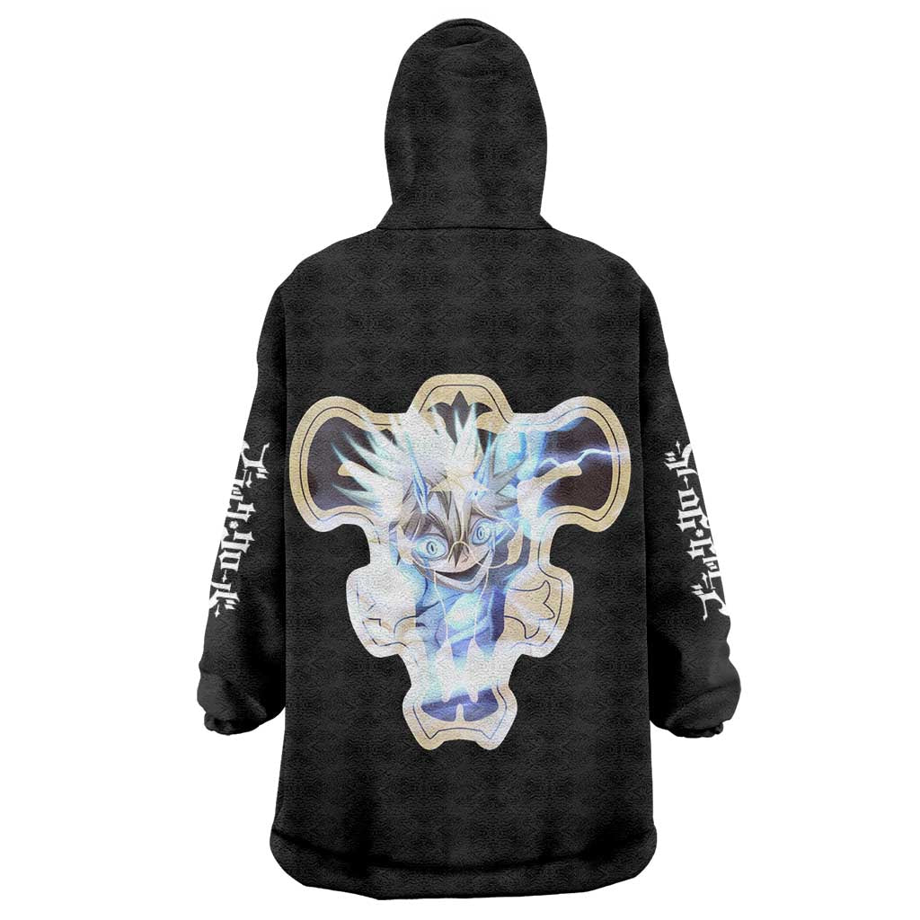 Luck Voltia - Black Clover Wearable Blanket Hoodie Anime Style