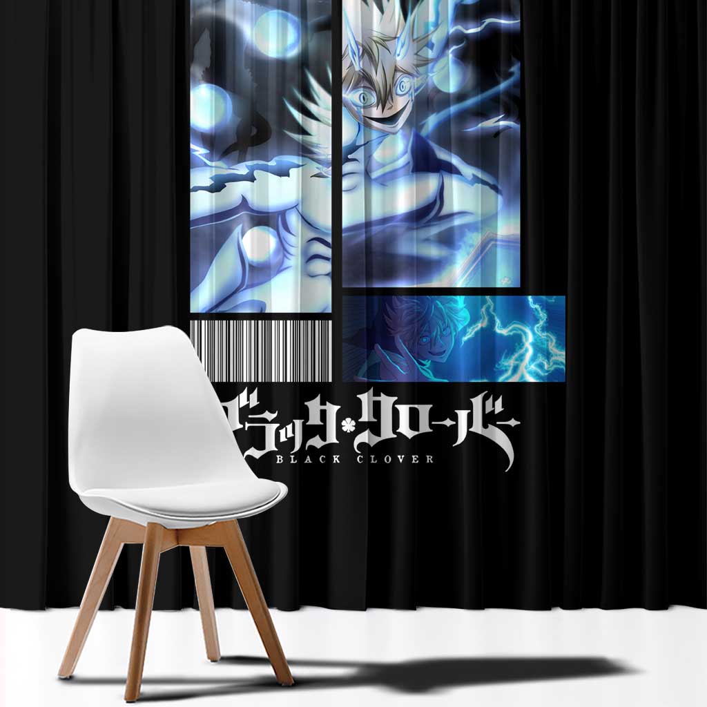Luck Voltia - Black Clover Window Curtain Anime Style