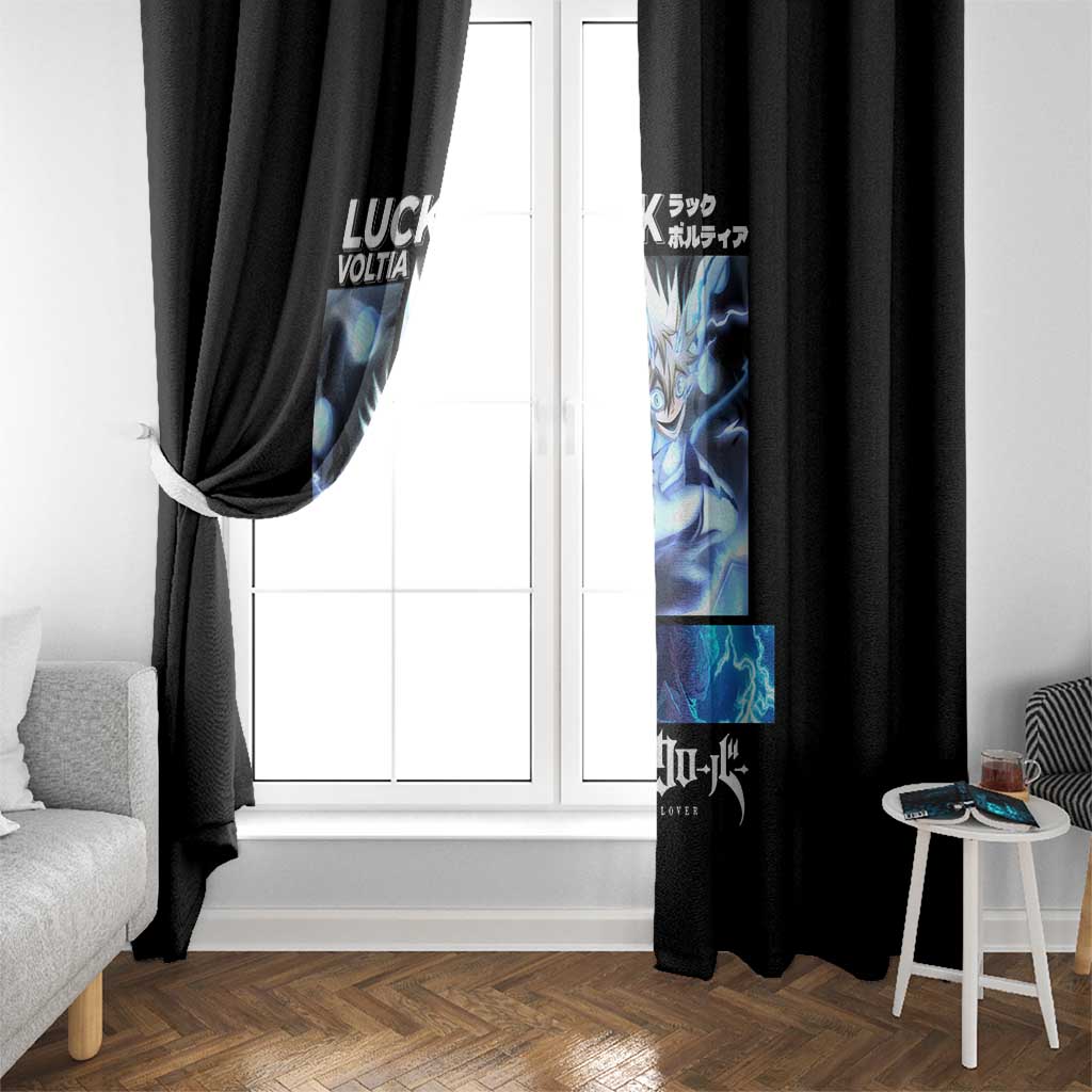 Luck Voltia - Black Clover Window Curtain Anime Style
