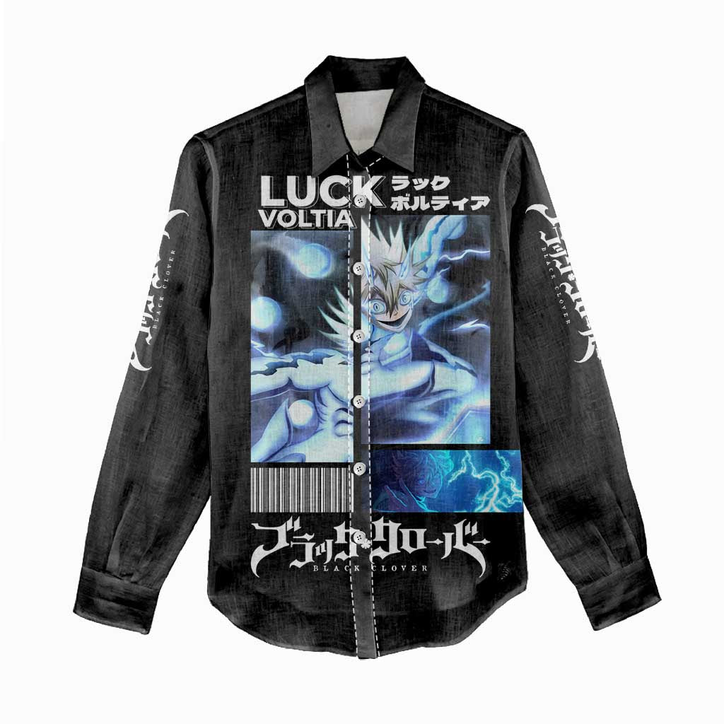 Luck Voltia - Black Clover Women Casual Shirt Anime Style