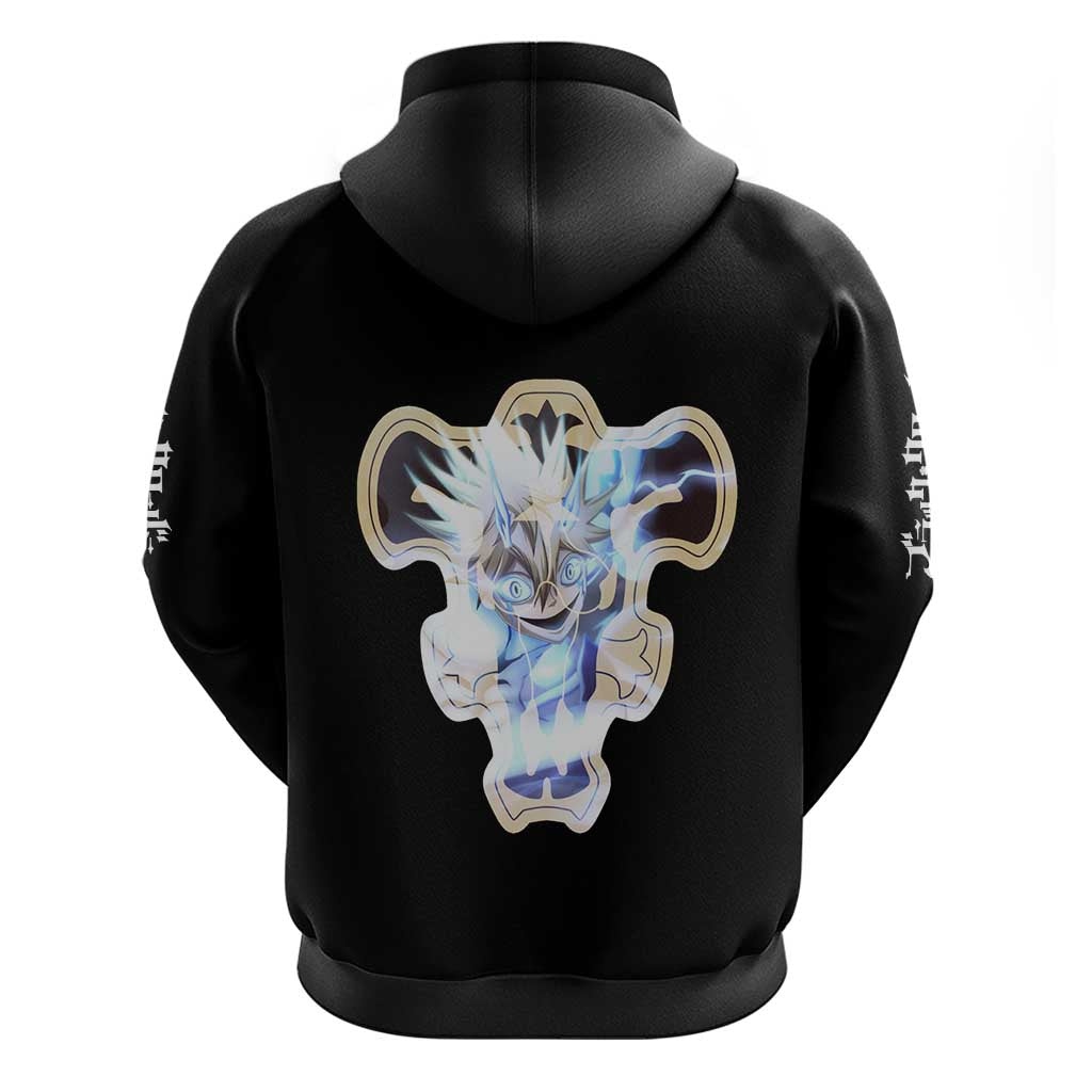 Luck Voltia - Black Clover Zip Hoodie Anime Style
