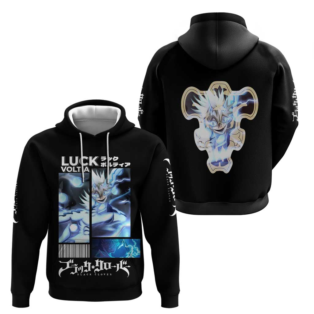Luck Voltia - Black Clover Zip Hoodie Anime Style