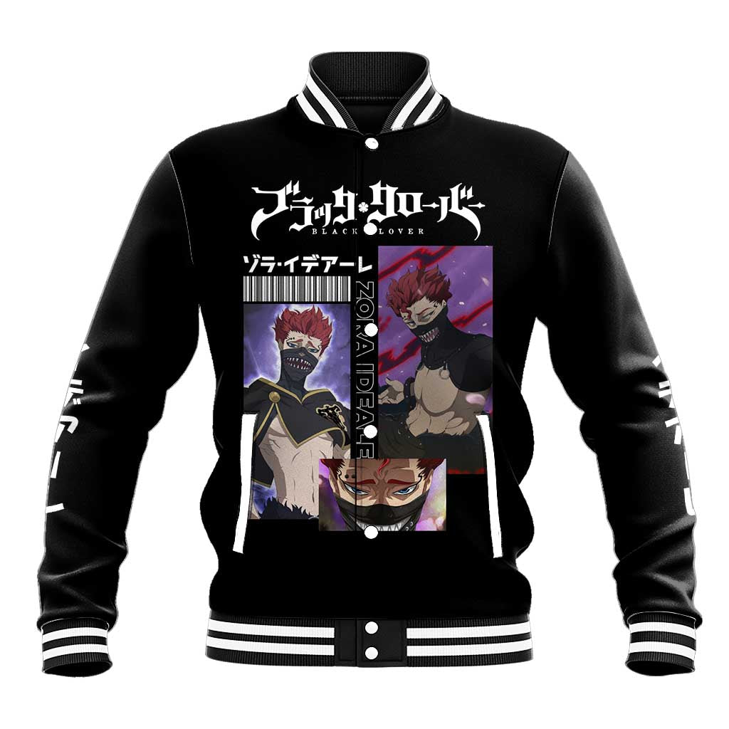 Zora Ideale - Black Clover Baseball Jacket Anime Style