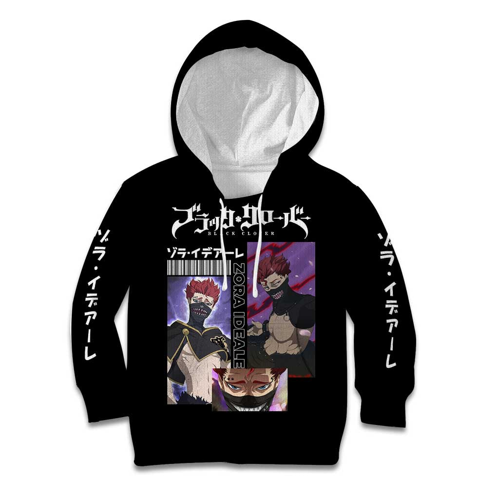 Zora Ideale - Black Clover Kid Hoodie Anime Style