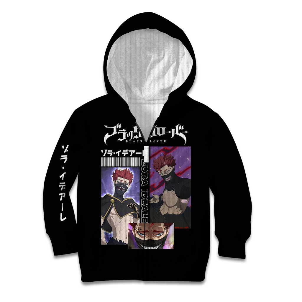 Zora Ideale - Black Clover Kid Hoodie Anime Style