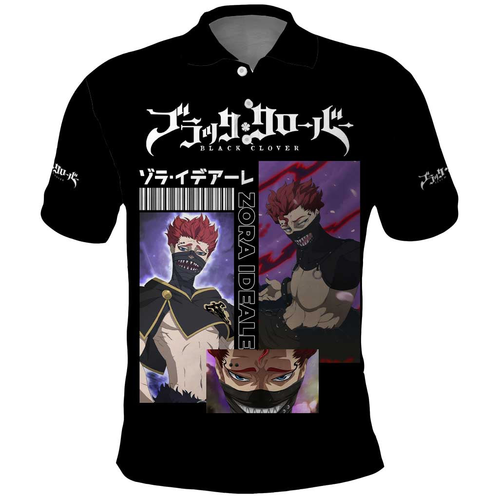 Zora Ideale - Black Clover Polo Shirt Anime Style