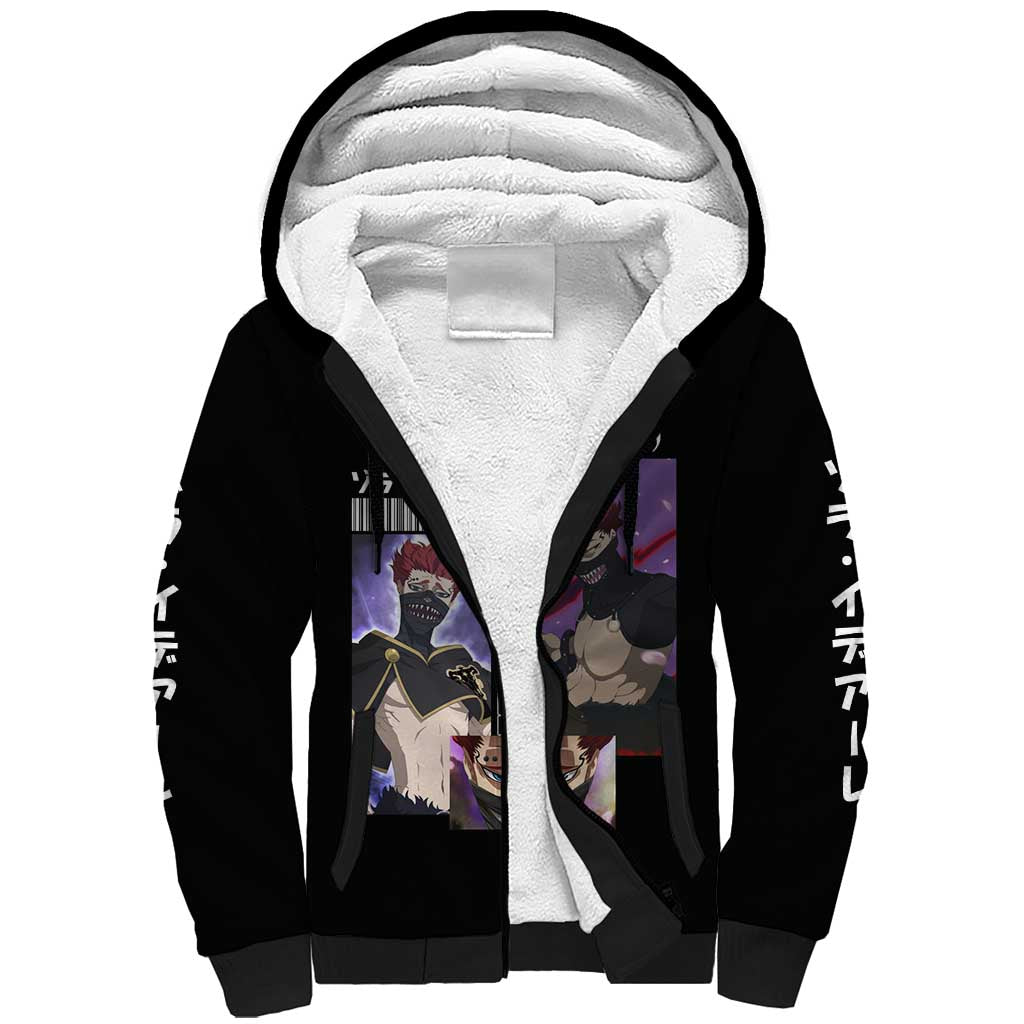 Zora Ideale - Black Clover Sherpa Hoodie Anime Style