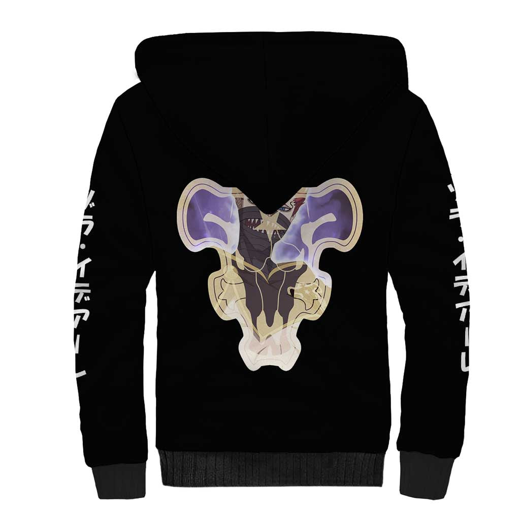 Zora Ideale - Black Clover Sherpa Hoodie Anime Style