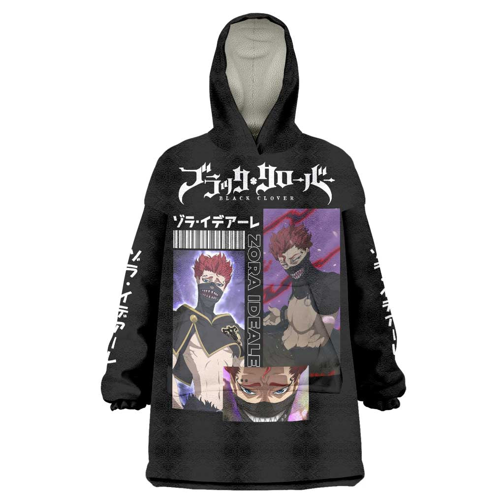 Zora Ideale - Black Clover Wearable Blanket Hoodie Anime Style