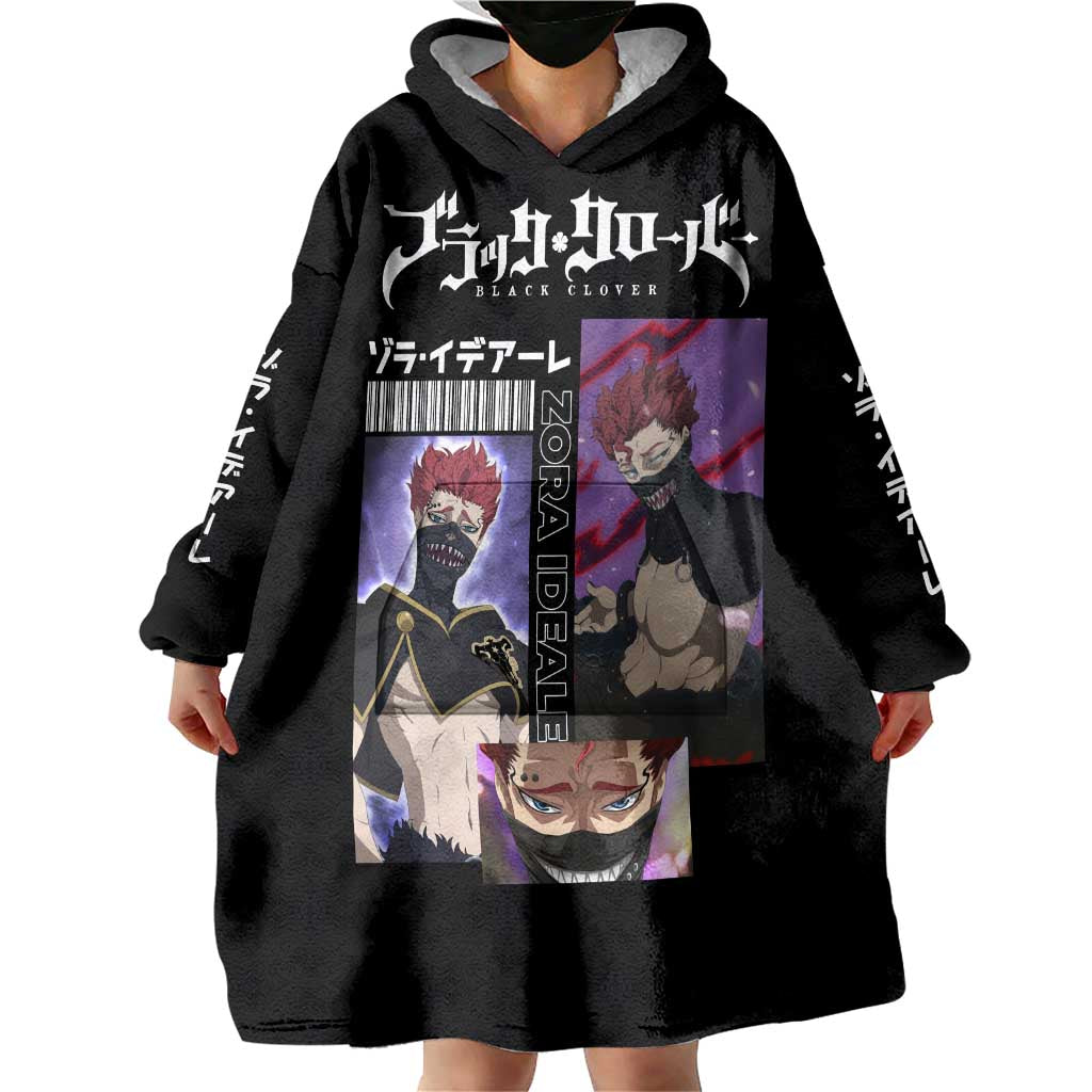 Zora Ideale - Black Clover Wearable Blanket Hoodie Anime Style