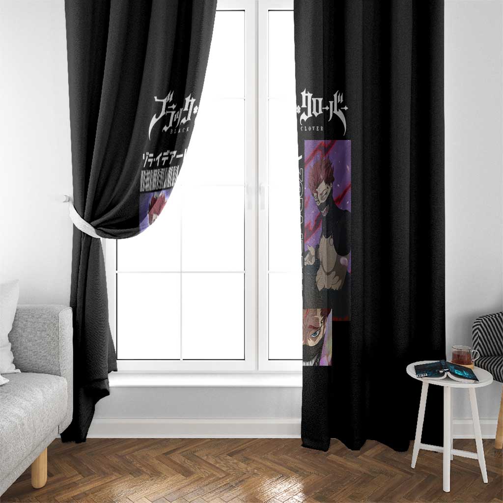Zora Ideale - Black Clover Window Curtain Anime Style