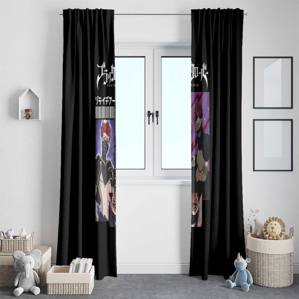 Zora Ideale - Black Clover Window Curtain Anime Style