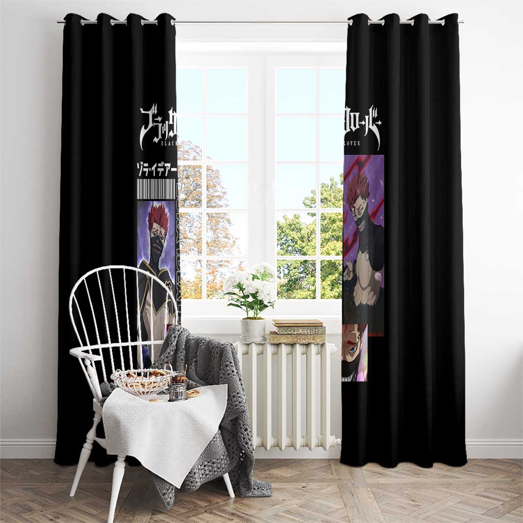Zora Ideale - Black Clover Window Curtain Anime Style