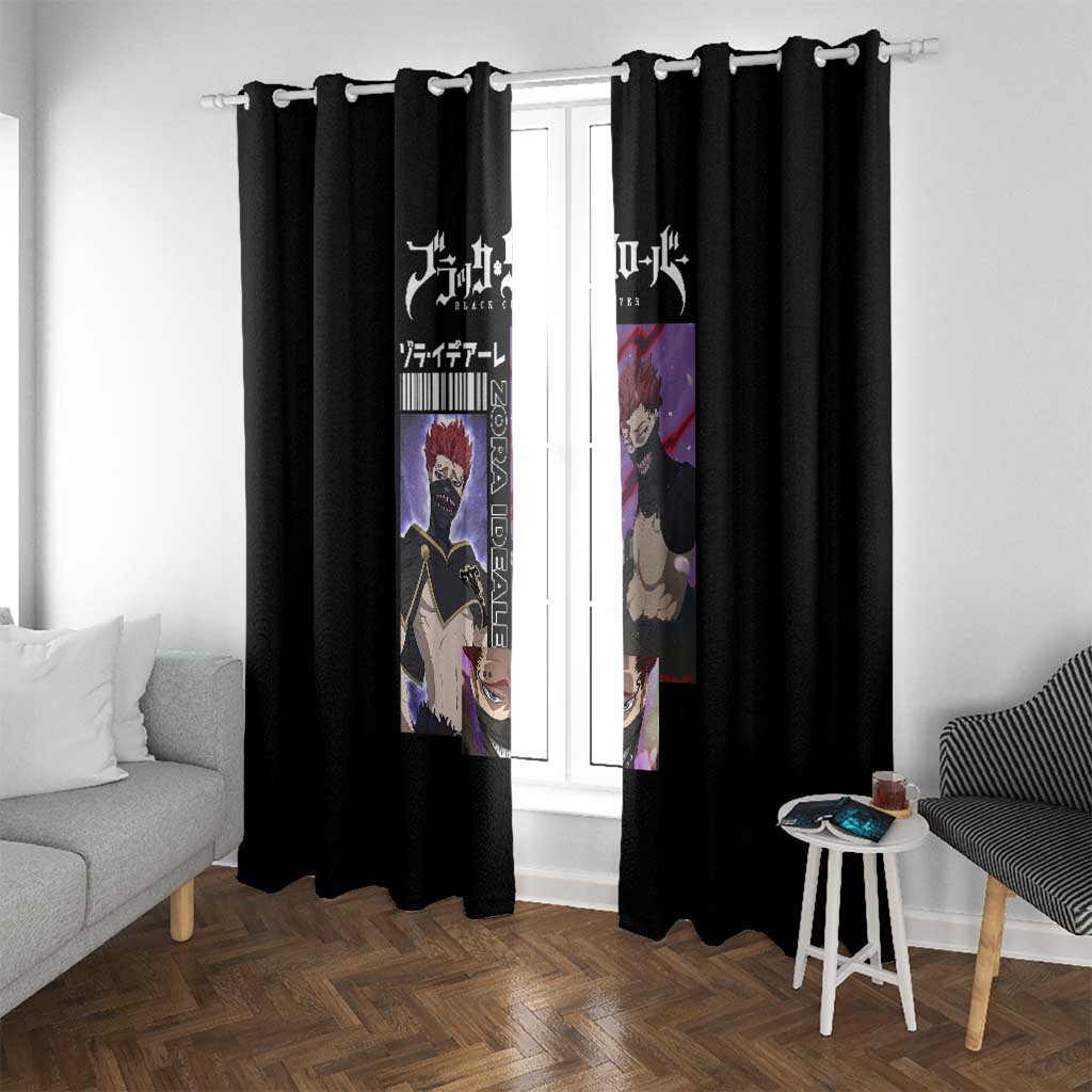 Zora Ideale - Black Clover Window Curtain Anime Style