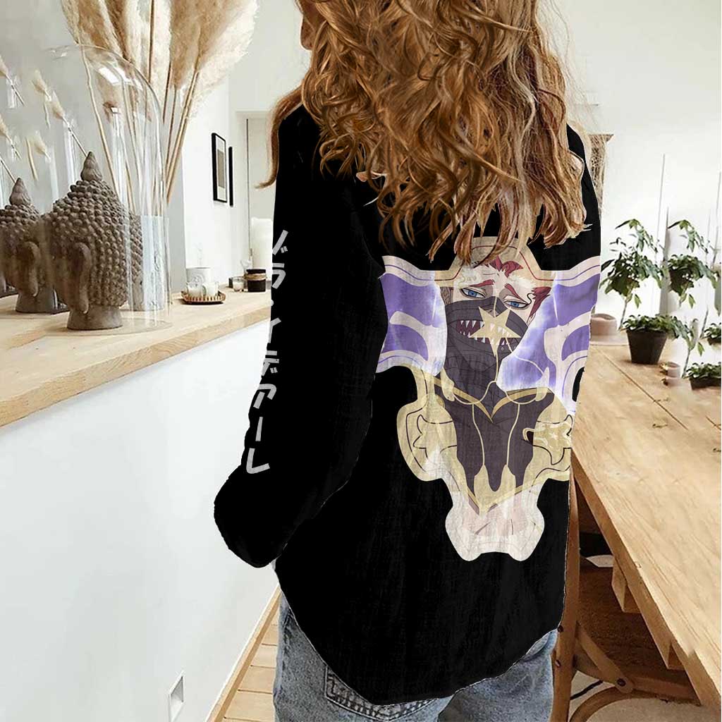 Zora Ideale - Black Clover Women Casual Shirt Anime Style