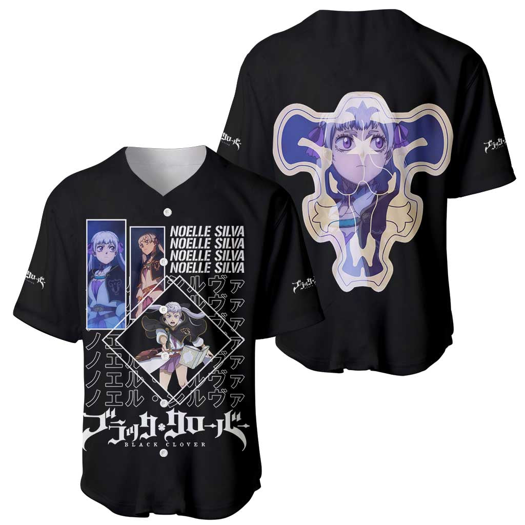 Noelle Silva - Black Clover Baseball Jersey Anime Style