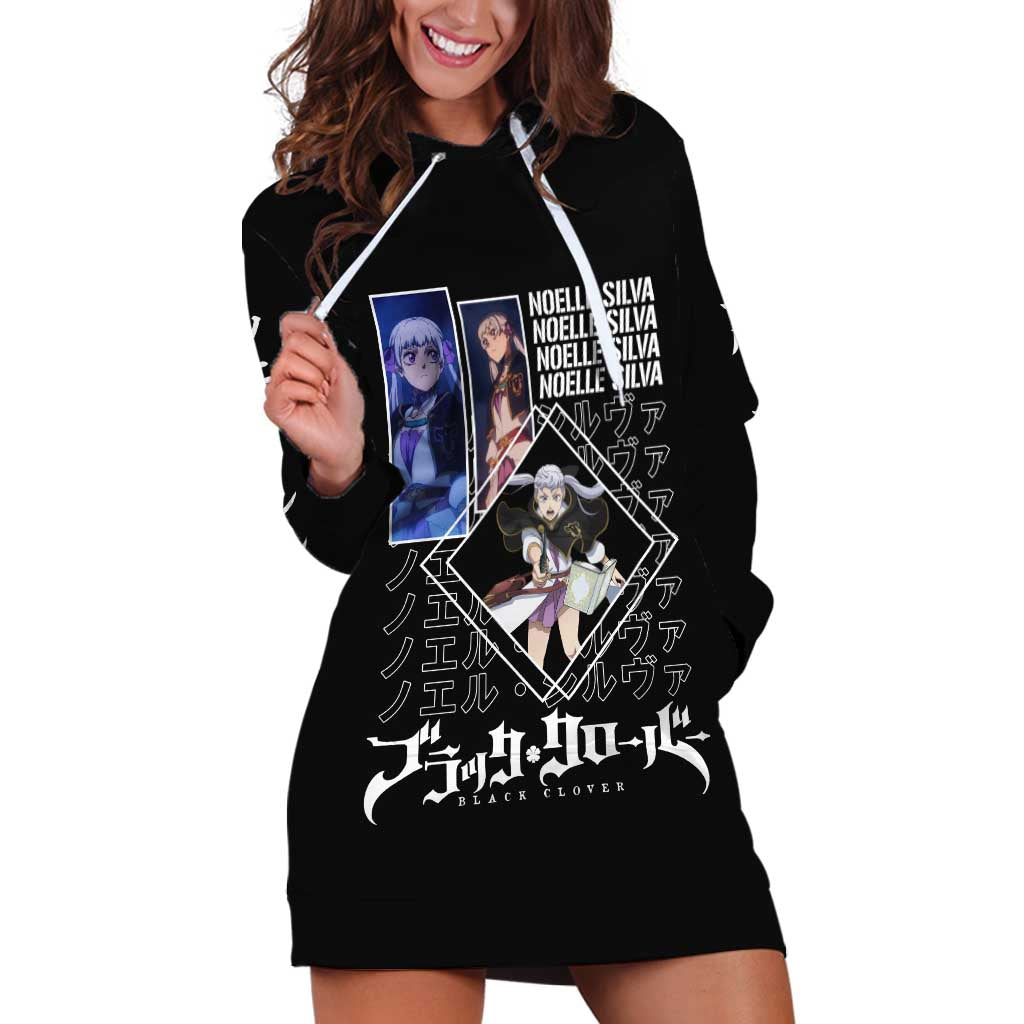 Noelle Silva - Black Clover Hoodie Dress Anime Style