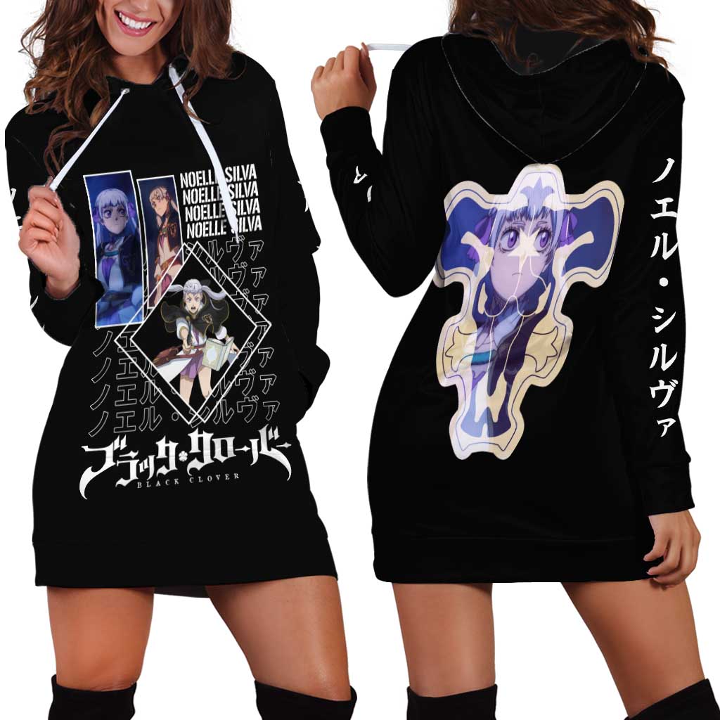 Noelle Silva - Black Clover Hoodie Dress Anime Style